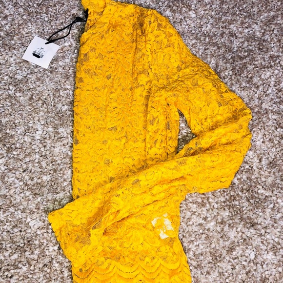 ReVamped Laced Mesh Top - Picture 1 of 5